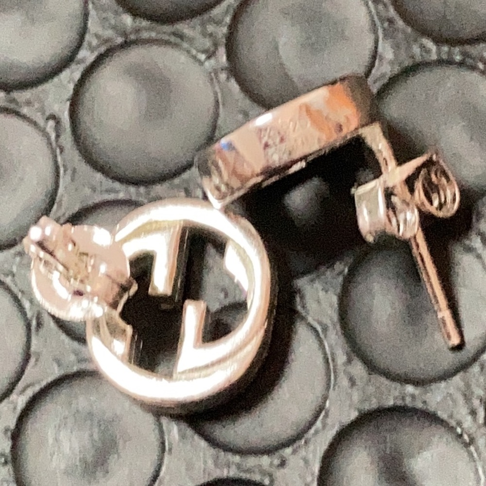 Gucci Silve 925 Doubt G Earrings - Picture 4 of 7